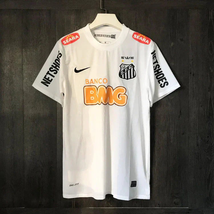 Camisa Santos Retrô Home 2011/12 - Nike Torcedor Masculina - Neymar Jr 11#