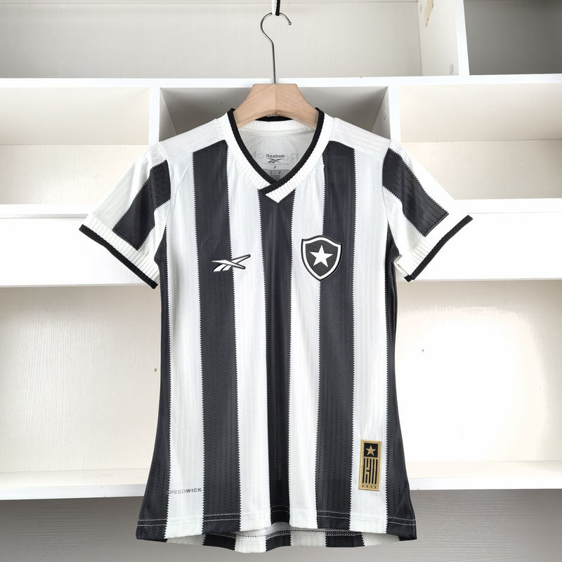 Camisa Botafogo I 24/25 Feminino - Preto e Branco