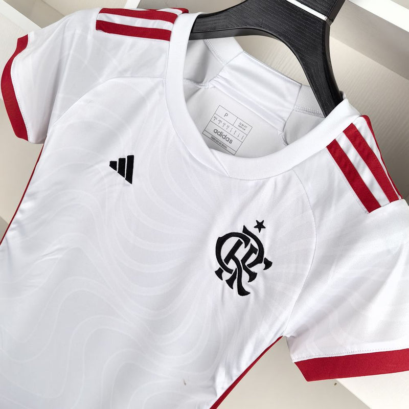 Camisa Flamengo 24/25 Feminino - Branco