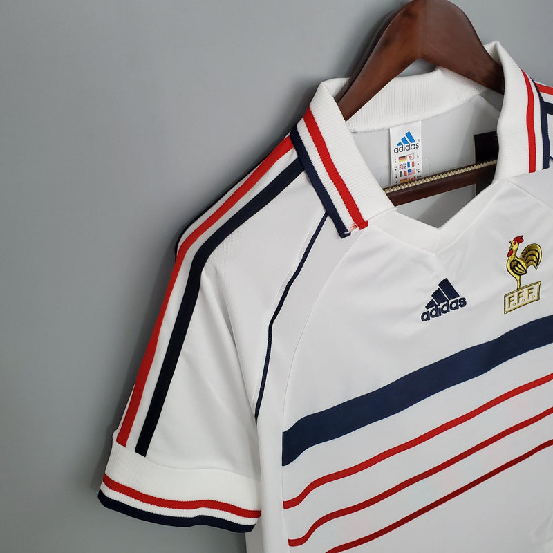 Camisa Retrô Seleção França 1998/98 Away