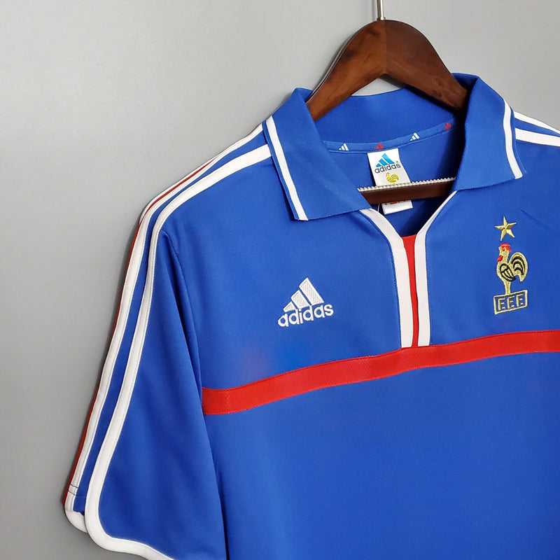 Camisa Retrô Seleção França 2000/00 Home