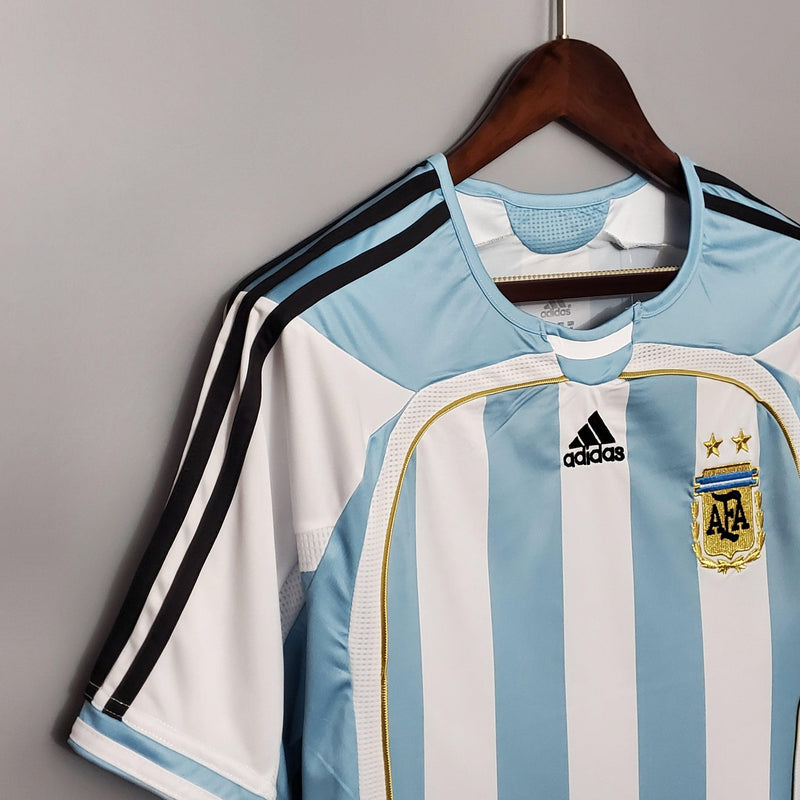 Camisa Retrô Seleção Argentina 2006/06 Home