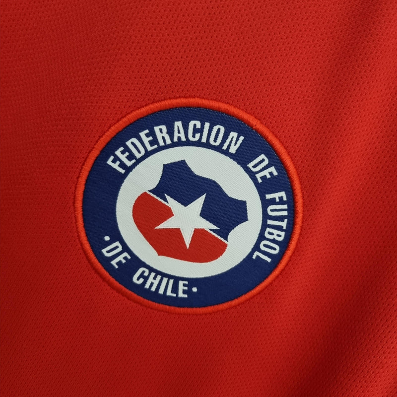 Camisa Retrô Seleção Chile 2016/17 Home