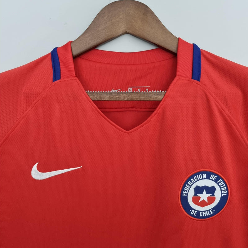 Camisa Chile Home (1) 2016/17 Nike Retrô Masculina