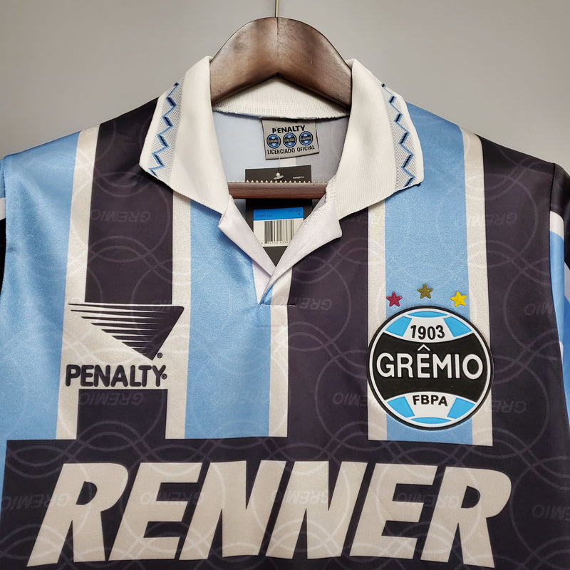 Camisa Grêmio Home (1) 1995/96 Penalty Retrô Masculina