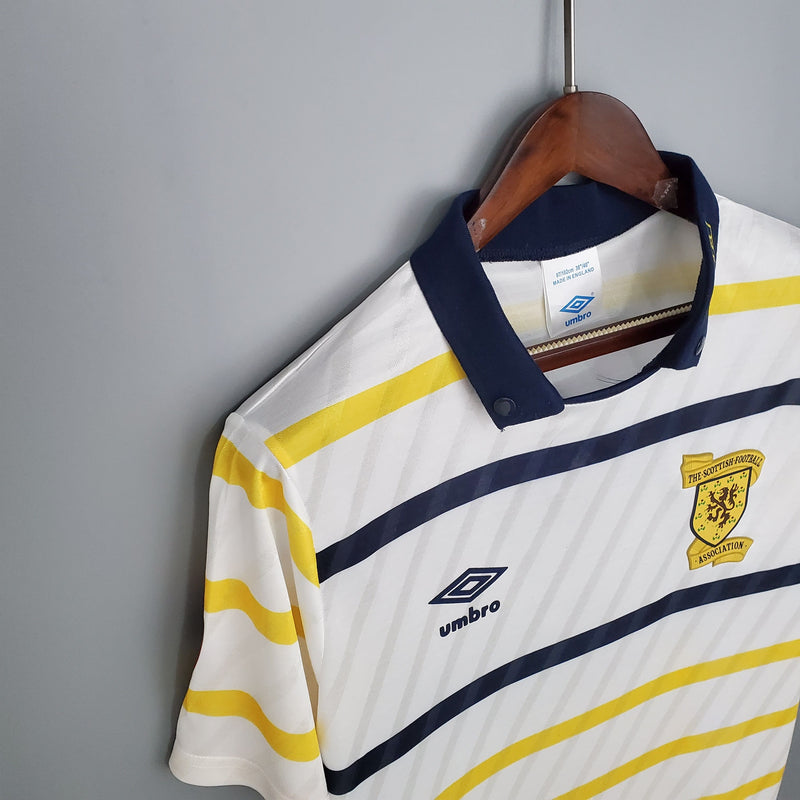 Camisa Escócia Away (2) 1988 Umbro Retrô Masculina