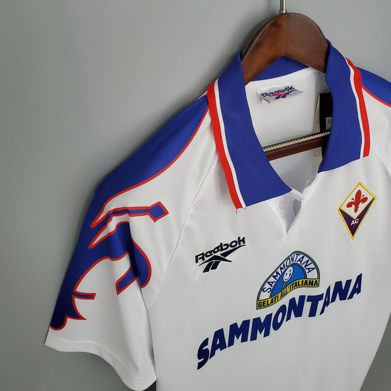 Camisa Fiorentina Away (2) 1995/96 Reebok Retrô Masculina