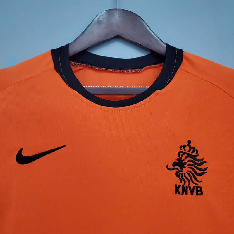 Camisa Holanda Home (1) 2002 Nike Retrô Masculina