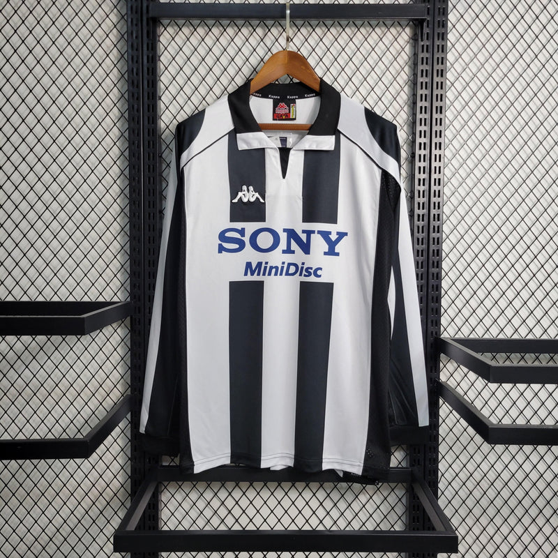 Camisa Juventus Home (1) 1997/98 Kappa Retrô Manga Longa Masculina