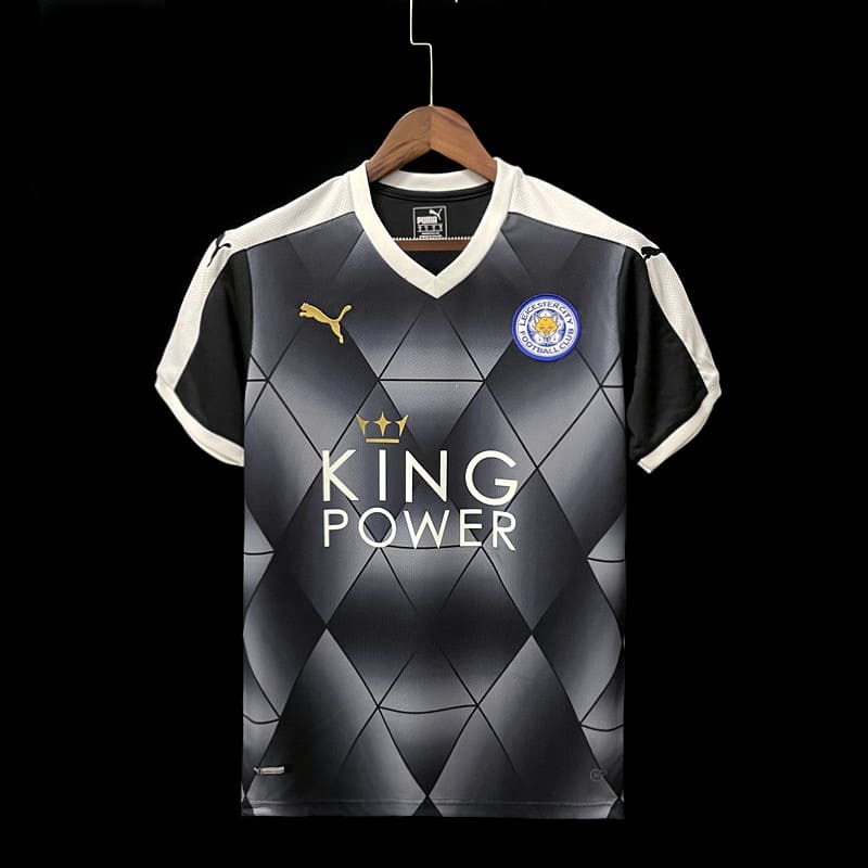 Camisa Leicester City Away (2) 2015/16 Puma Retrô Masculina