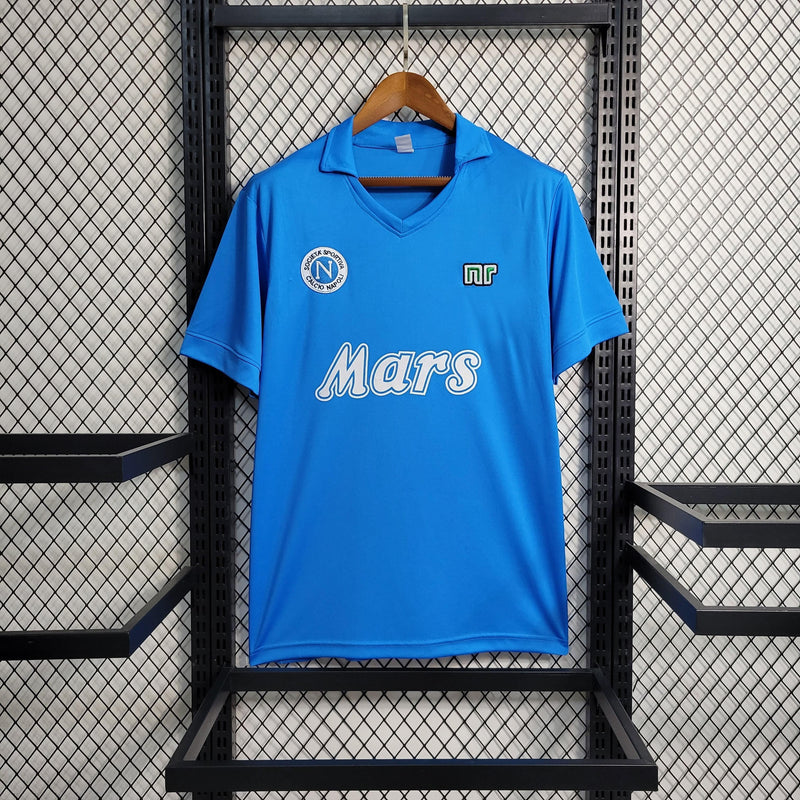 Camisa Napoli Home (1) 1988/89 Retrô Masculina