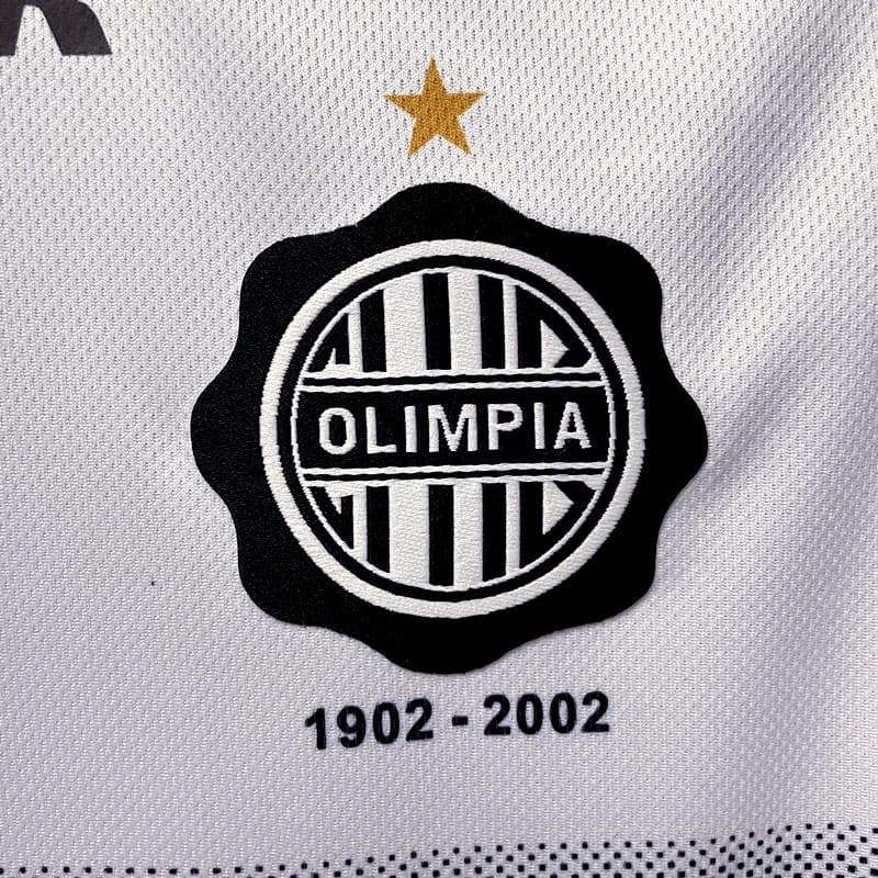 Camisa Olimpia Home (1) 2002 Topper Retrô Masculina