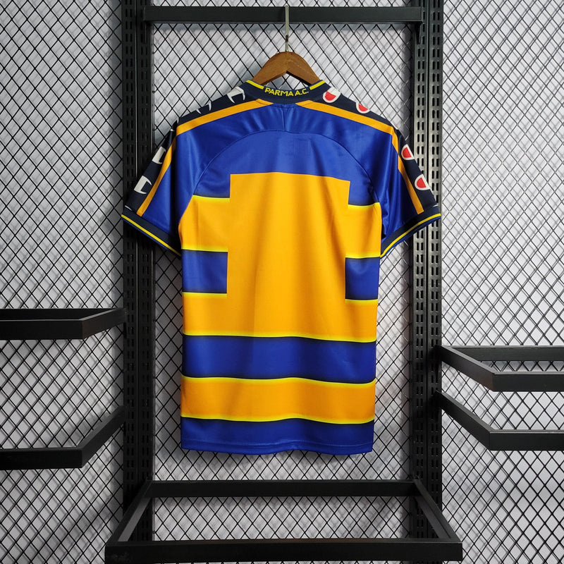 Camisa Parma Home (1) 2001/02 Champion Retrô Masculina