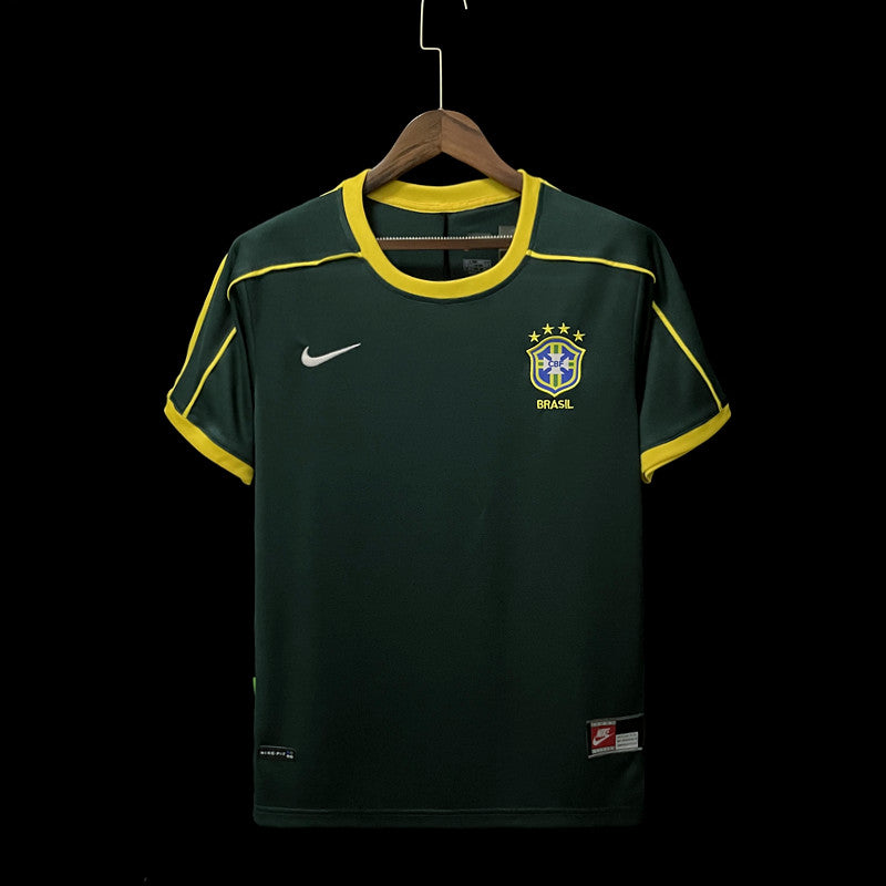 Camisa Brasil Goleiro 1998 Nike Retrô Masculina