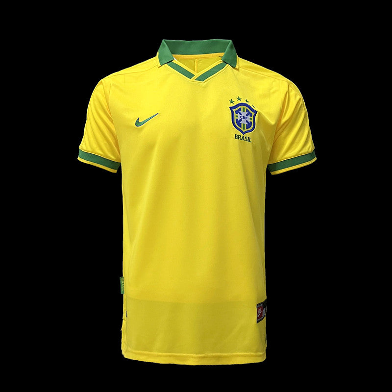 Camisa Brasil Home (1) 1997 Nike Retrô Masculina