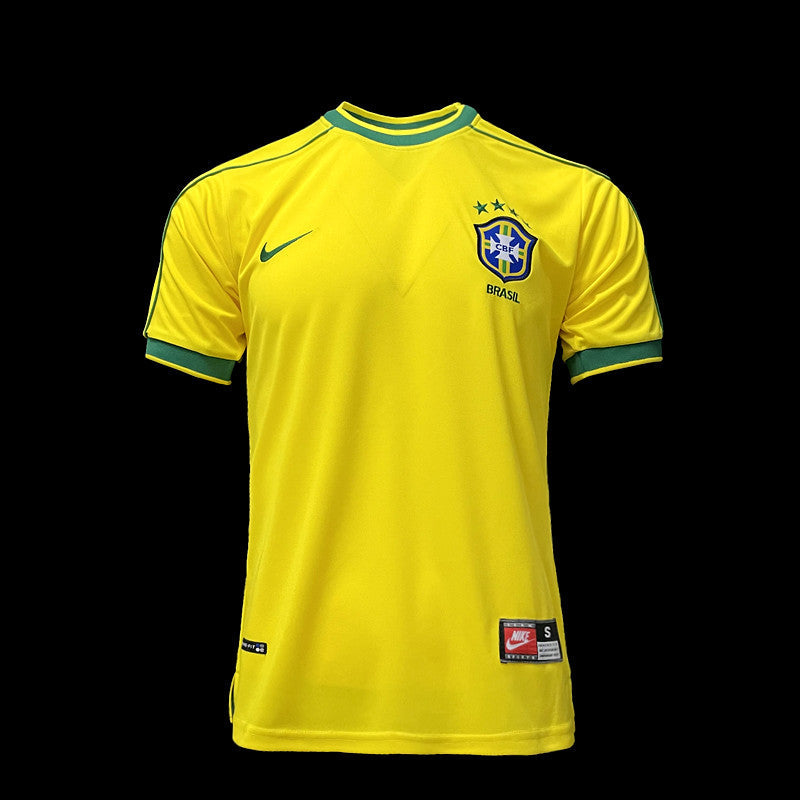 Camisa Brasil Home (1) 1998 Nike Retrô Masculina