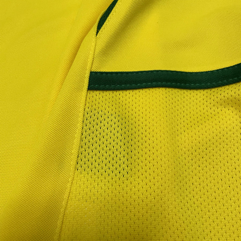 Camisa Brasil Home (1) 2002 Nike Retrô Masculina