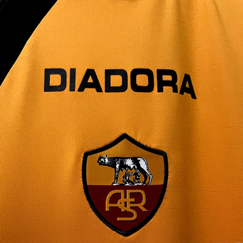 Camisa Roma Home (1) 2005/06 Diadora Retrô Masculina