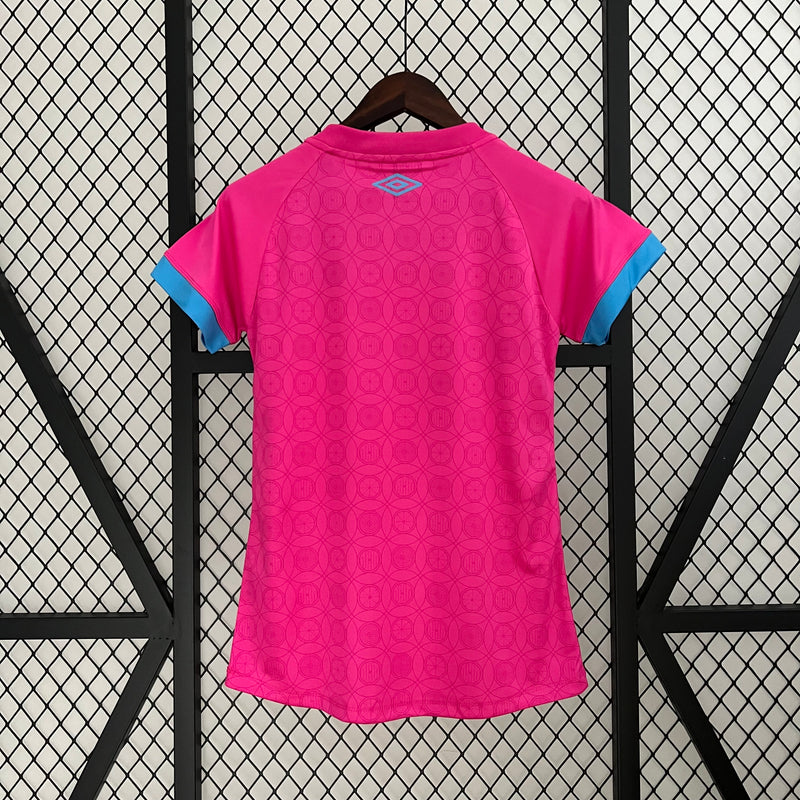 Camisa Grêmio 2023/24 rosa feminina