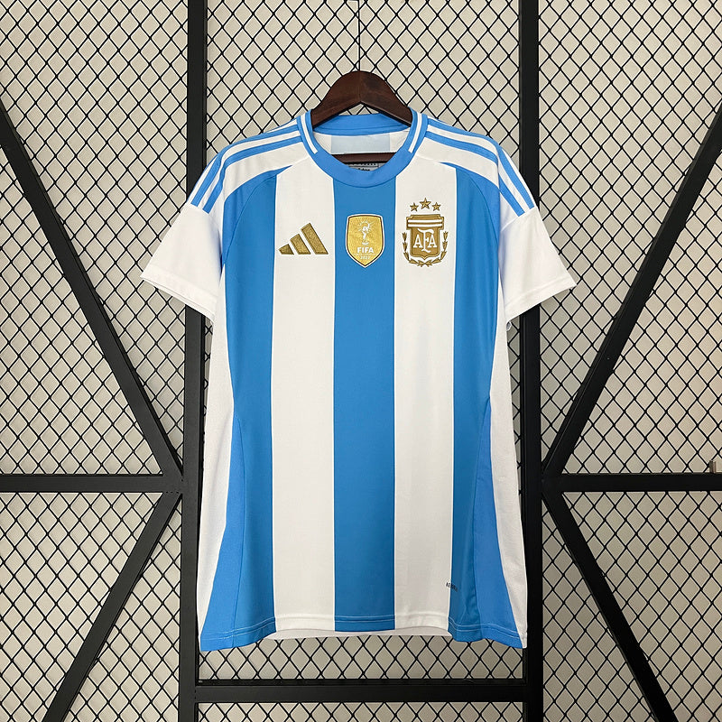 Camisa Seleção da Argentina 24/25 Adidas - Azul e Branca