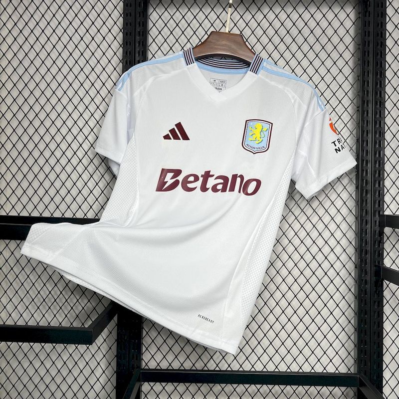 Camisa Aston Villa II 24/25 - Branco