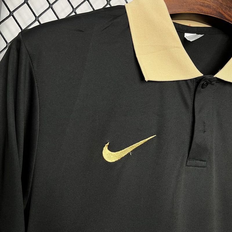 Camisa Barcelona Polo 24/25 - Preto