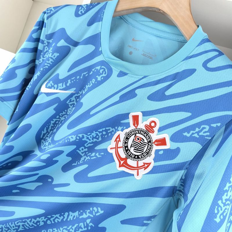 Camisa Corinthians Goleiro 24/25 - Azul