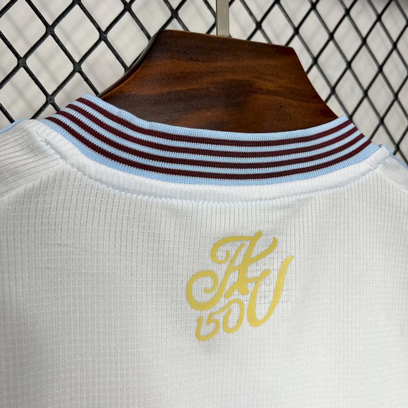 Camisa Aston Villa II 24/25 - Branco