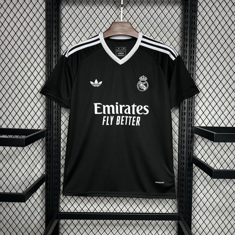 Camisa Real Madrid 24/25 - Preto