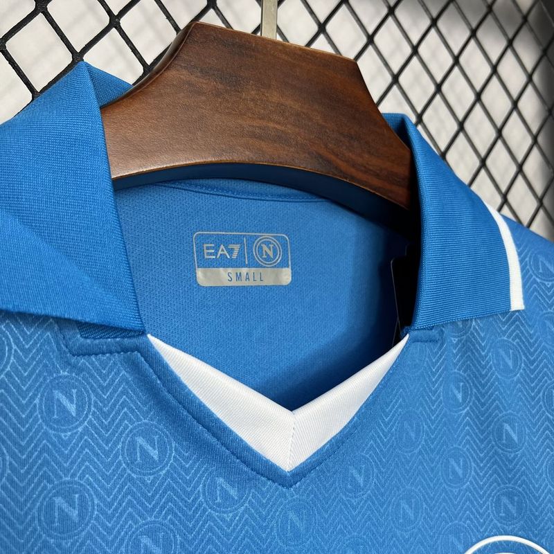 Camisa Napoli I 24/25 - Azul