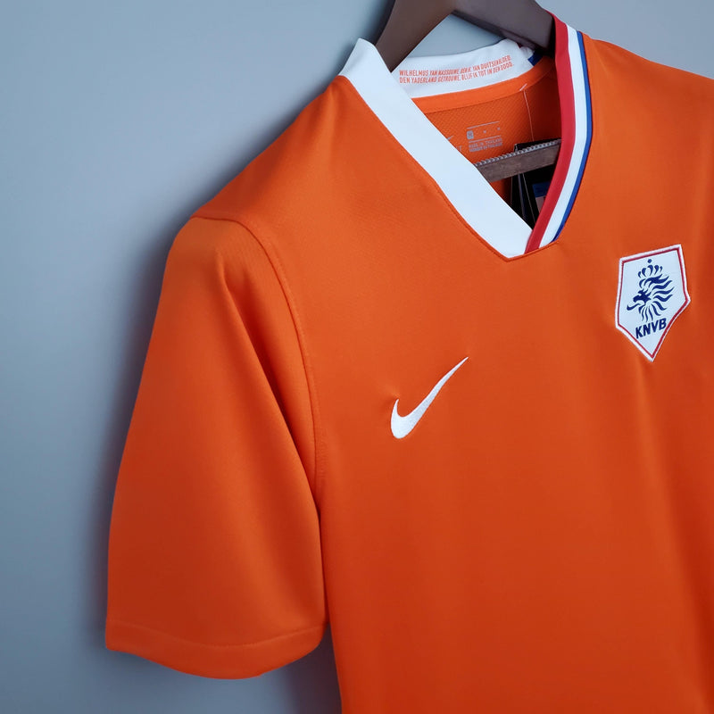 Camisa Holanda Home (1) 2008 Nike Retrô Masculina