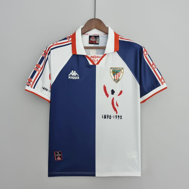 Camisa Athetic Bilbao Away (2) 1997/98 Kappa Retrô Masculina