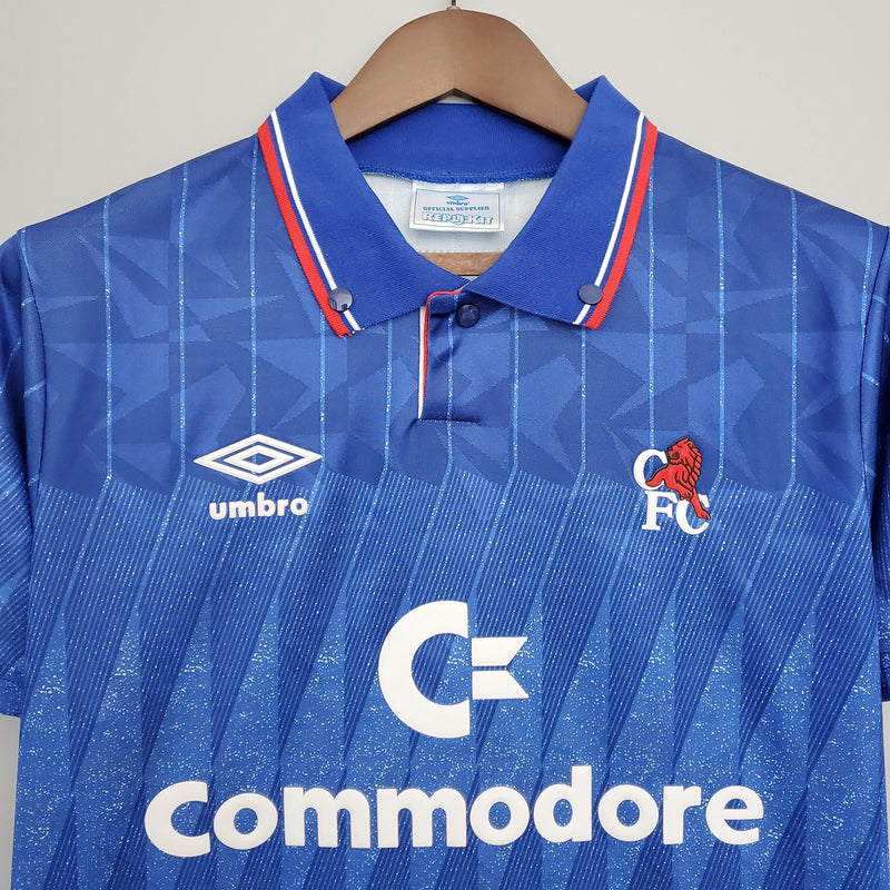 Camisa Chelsea Home (1) 1989/91 Umbro Retrô Masculina