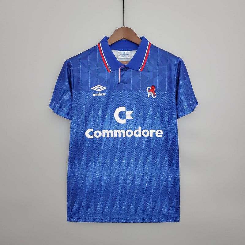 Camisa Chelsea Home (1) 1989/91 Umbro Retrô Masculina