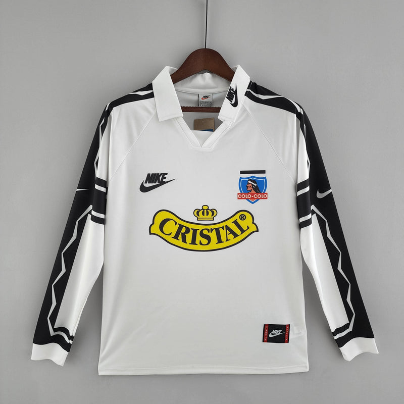 Camisa Colo Colo Home (1) 1995 Nike Retrô Manga Longa Masculina