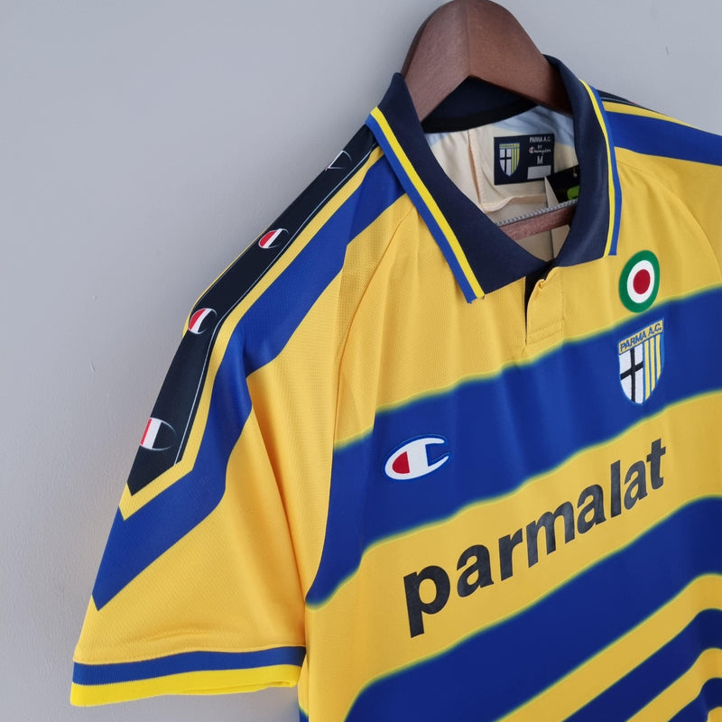 Camisa Parma Home (1) 1999/00 Champion Retrô Masculina