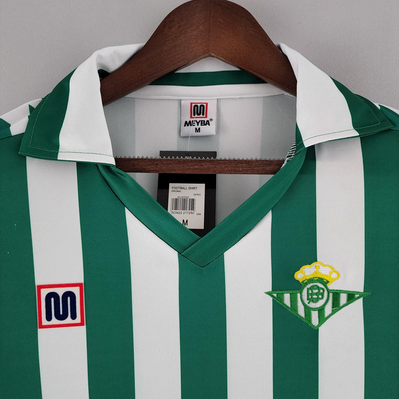 Camisa Real Betis Home (1) 1982/85 Meyba Retrô Masculina